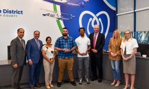 Ground Transportation Team Receives Award